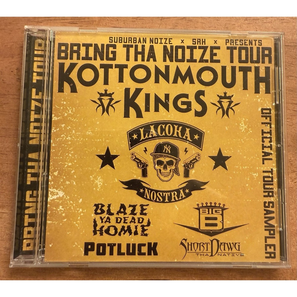 Kottonmouth Kings - Bring tha Noize Tour CD La‎ Coka Nostra Potluck Blaze